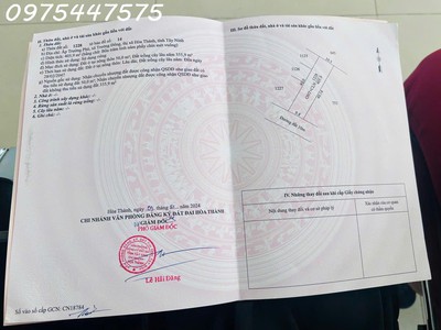 Bán đất đường 21, trường đông, hoà thành, tây ninh 0