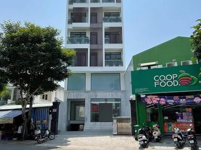 Bán nhà mặt tiền 1 hầm 7 lầu 8x30m giá 36,8 tỷ đường trần thị cờ 1