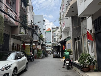 Bán nhà hẻm nguyễn thanh tuyền, p2, tân bình  4 15,5  4 tầng khu sân bay 4