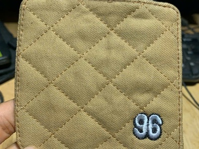 Đế lót ly vải caravat , vải kaki 4