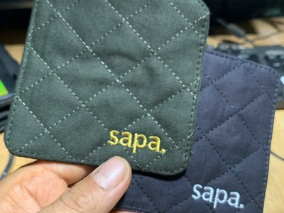 Đế lót ly vải caravat , vải kaki 5