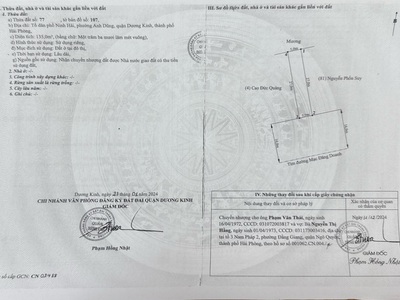 Bán đất 405m2 mặt đường Mạc Đăng Doanh, Hải Phòng gần trường THPT Mạc Đỉnh Chi 4