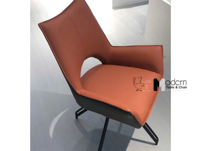 Ghế ăn thân xoay nệm PVC cao cấp CRAB 5A-P tại HCM 1