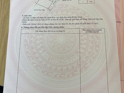 Bán 3 lô liền nhau Xích Thổ Hổng Thái An Dương Hải Phòng 0