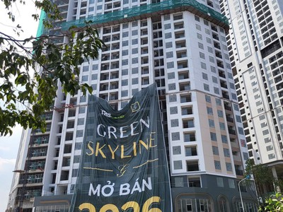 Green skyline   Căn hộ đã cất nóc, kết nối liên vùng. 0
