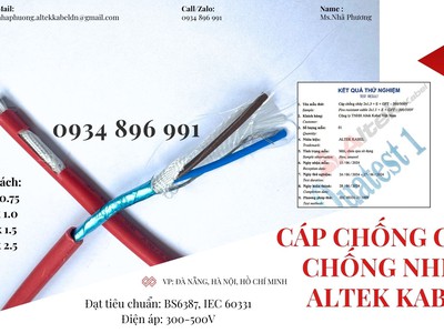 Dây Chống Cháy Chống Nhiễu 2x1.5 Giao Ngay Hà Nội, Bắc Ninh, Hưng Yên. 1