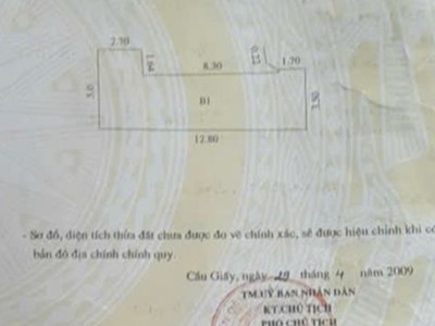 Khu vực vip trung tâm cầu giấy- giá đầu tư- hai mặt ngõ   tiện ích bạt ngàn   46 m2. 4