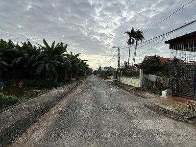 Bán đất mặt đường đức hậu 2   nam đồ sơn   98,2m    giá 1,9 tỷ   vị trí dân cư hiện hữu  zalo 0567 1