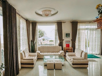 Cho thuê villa sân vườn 9 phòng ngủ full nội thất cao cấp phường 8 đà lạt giá 30 triệu 0