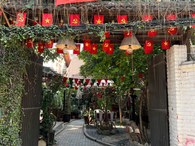 Sang nhượng quán cà phê sân vườn   ngõ âu cơ, tây hồ, hà nội 4