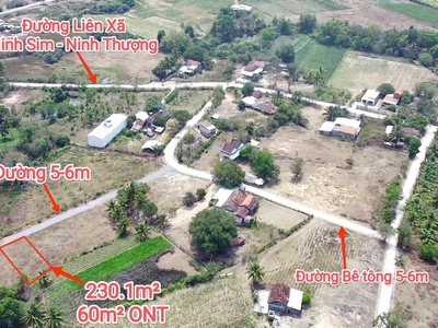 Chính chủ bán đất ninh sim, ninh hòa, khánh hòa   ngang 10m cực hiếm   chỉ 450 triệu 3