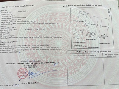 Bán căn shophouse 107m2 dự án vinh heritage, lê mao kéo dài 1