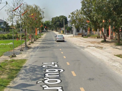 Bán lô 114m2 mặt đường 24m nghi phong đẹp, xóm 11 cũ 2