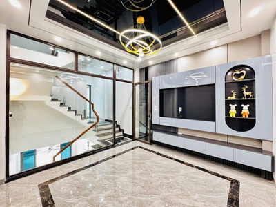 Căn nhà 4 tầng độc lập ô tô để trong nhà nằm tại Tổ 6 trung tâm An Dương. 4