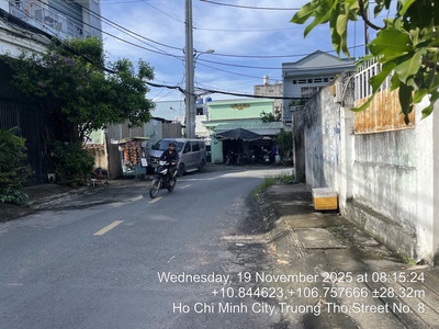 Bán nhà mặt tiền 37D Đường Số 8 P. Trường Thọ TP Thủ Đức 2