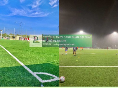 Dịch vụ chăm sóc thảm cỏ sân bóng tại TP.HCM, Đồng Nai 1