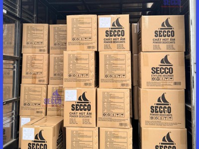 Bột Hút Ẩm Secco Treo Container 1000gram   1Kg 3 Túi 1