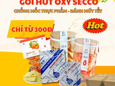 Tại Sao Gói Hút Oxy Secco lại Bảo Quản Cho Thực Phẩm - Bánh Mứt Tết 1