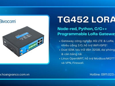  TG452 LoRa Gateway   Giải pháp IoT công nghiệp mạnh mẽ   linh hoạt 0