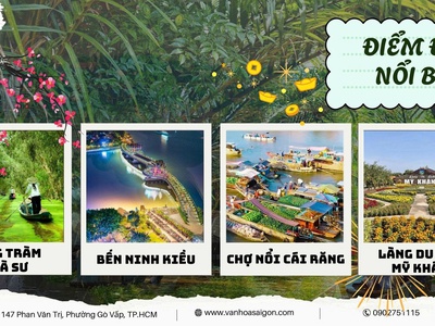 Tour Tết Âm 2026 - Mỹ Tho- Châu Đốc- Cần Thơ 3N2Đ - SGC Tourist 1