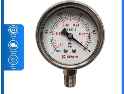 Tìm Hiểu Đồng Hồ Áp Suất P254 Kiwon -1 0 bar/MPa: Giải Pháp Đo Chân Không Ổn Định, Chính Xác  Dantek 0