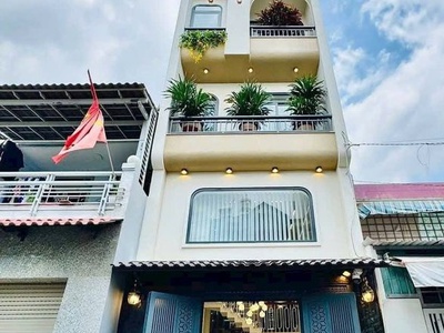 Hẻm 6m tòa nhà 4 tầng có 9 tỏi x phạm văn chiêu phường 16 gò vấp hồ chí minh. 1