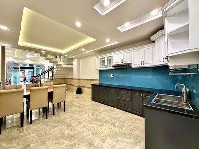 Nhà 4 tầng trần bá giao, quận gò vấp   hẻm xe tải có lề, 86,9m , full nội thất cao cấp   giá 12,9 tỷ 2