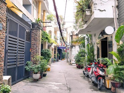 Nhà mới tiân bình   hẻm ô tô   căn góc 2 mặt thoáng   lạc long quân   4 x 8m   3 pn   chỉ 4 tỷ 3