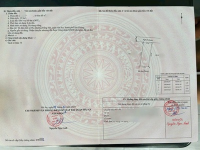 Bán lô đất đẹp gần công viên vườn hoa hải an   sát tđc điểm 4, oto đỗ tận nơi 3