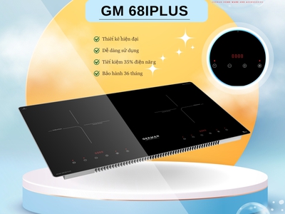 Bếp Từ GERMAN GM 68iPlus An toàn tuyệt đối - Hệ thống bảo vệ chuẩn ĐỨC 0