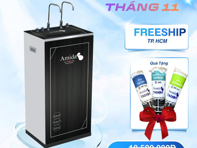 Máy lọc nước RO Amida nóng lạnh nguội AM-10NLNB224 cao cấp chính hãng 0