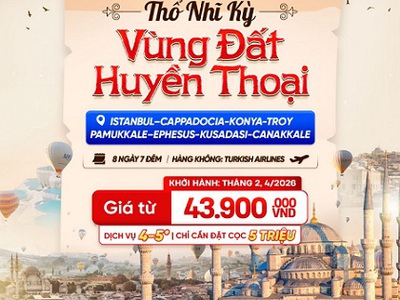 Du lịch Thổ Nhĩ Kỳ - Trải nghiệm chuyến du lịch hoàn hảo dành cho bạn 0