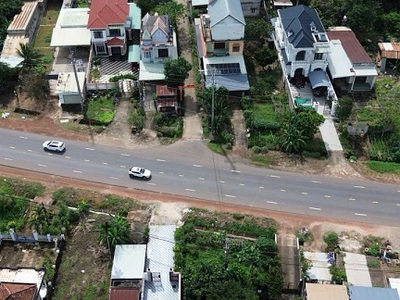 Bán đất mặt tiền đường số 17   minh thắng  2 mặt tiền trước sau 2