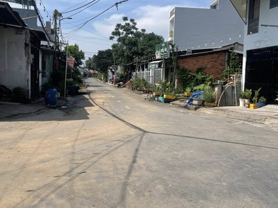 Bán đất mặt tiền đường nhựa 6m ngang 5x21m giá 4,5 tỷ đường đông thạnh 7-1 2