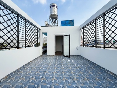 Nhà mới xây - hoàn công đủ - chính chủ - nơ trang long - bình thạnh - than máy - mặt tiền 10m - 6 1