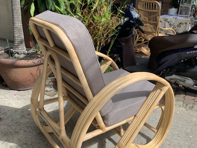 Ghế đọc sách mây tre đan tự nhiên 0