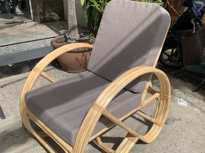 Ghế đọc sách mây tre đan tự nhiên 3