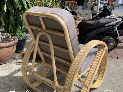 Ghế đọc sách mây tre đan tự nhiên 5