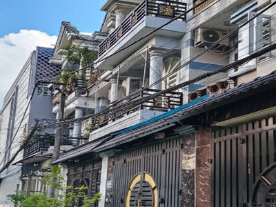 T1861  giảm 800tr  nhà hiệp thành 13 q12, shr, vuông, hxh, 3.8x17m, 5.x tỷ 0