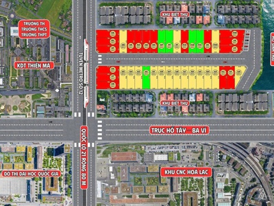 Bán nhanh lô góc 2 mặt tiền 100m2 - cổ đông, sơn tây, hà nội - giá f0 0