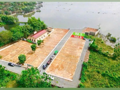 Bán đất xã hoà lạc mới , hà nội, 2,8 tỷ, 100m2 view hồ cực đẹp, hàng hiếm tại khu vực 2