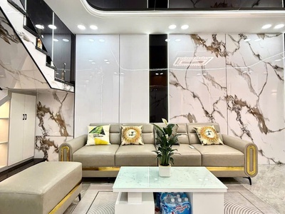 Nhà mới cực sang trọng full nội thất 1 lầu hà thị khéo trung mỹ tây q12 3