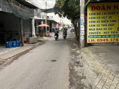 Chính chủ bán đất mặt tiền đường nhựa tám bình   tặng nhà kiên cố tại đức hoà 3