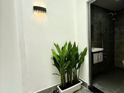 Nhà mới cực sang trọng full nội thất 1 lầu hà thị khéo trung mỹ tây q12 6