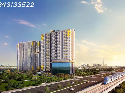Bán căn hộ cao cấp bcons new sky mặt tiền ql 13, đối diện ga metro 0