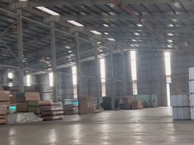 Cho thuê kho, xưởng tại chỉ đạo, văn lâm, hưng yên. diện tích 1600m thiết kế khung zamil cao 10m 0