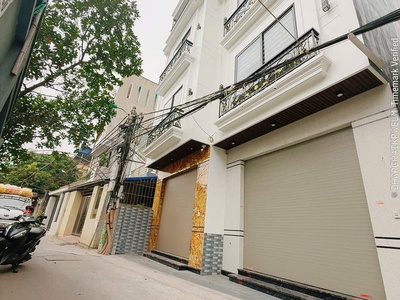 Nhà mặt đường thư trung - 44m 4 tầng, mới tinh, giá 4.55 tỉ 0