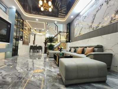 Bán nhà mới ở ngay hẻm 6m bùi quang là, gần phan huy ích, 5,2x12m, 4 t - 5pn, 8,9 tỷ. 4