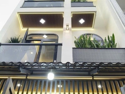 Bán nhà mới ở ngay hẻm 6m bùi quang là, gần phan huy ích, 5,2x12m, 4 t - 5pn, 8,9 tỷ. 0