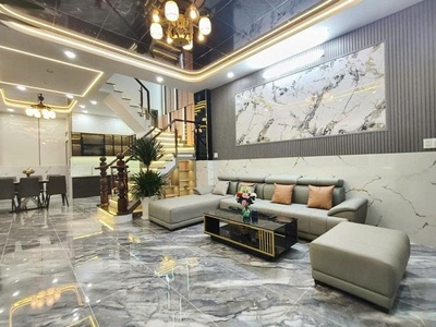 Bán nhà mới ở ngay hẻm 6m bùi quang là, gần phan huy ích, 5,2x12m, 4 t - 5pn, 8,9 tỷ. 2